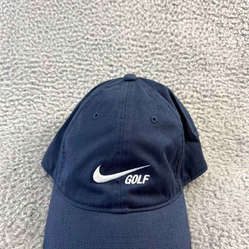 Nike Nike Golf Hat Blue White Embroidered Swoosh … - image 2