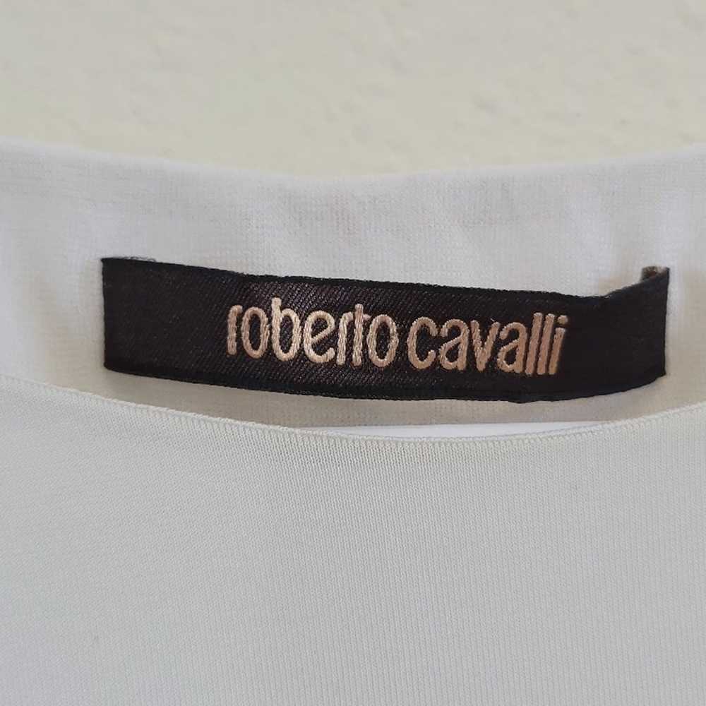 Roberto Cavalli Floral Round Neck Smock Shoulder … - image 10