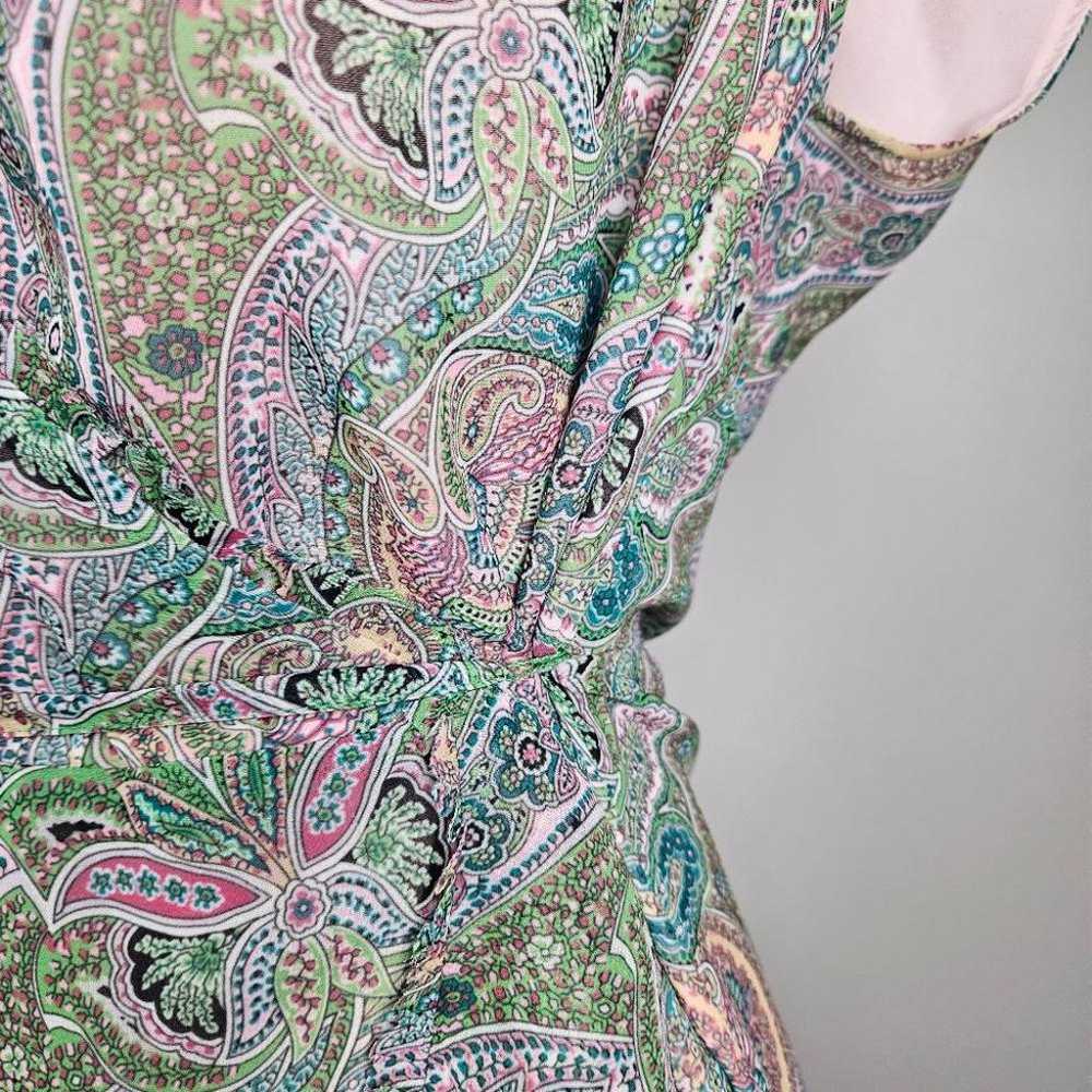 Allsaints Zini Shahmina Paisley Wrap Dress Women … - image 6