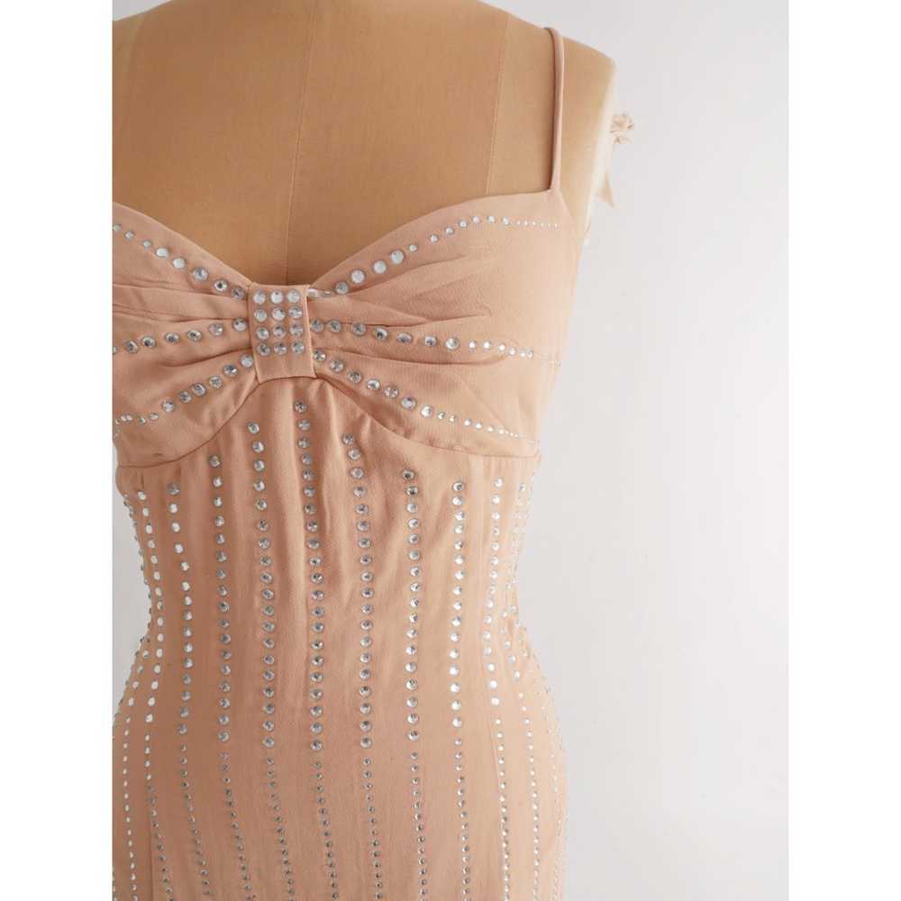 LPA | Amara midi dress nude rhinestone slip dress… - image 11