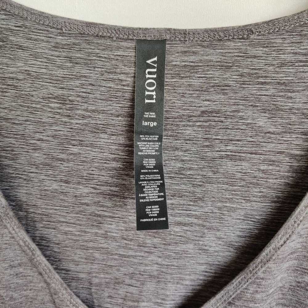 Vuori Lux Gray Long Sleeve Jumpsuit Size Large - image 9