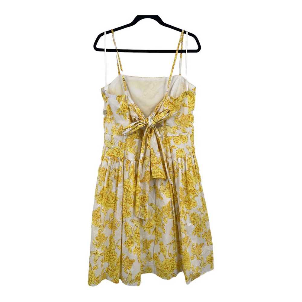 Eliza J Dress Floral cotton sundress yellow size … - image 3
