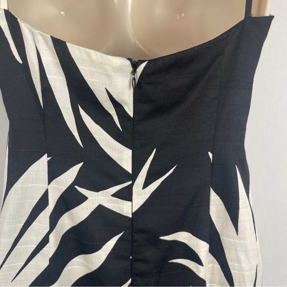 Milly Liz Sleeveless Palm Print Tropical Sheath D… - image 9