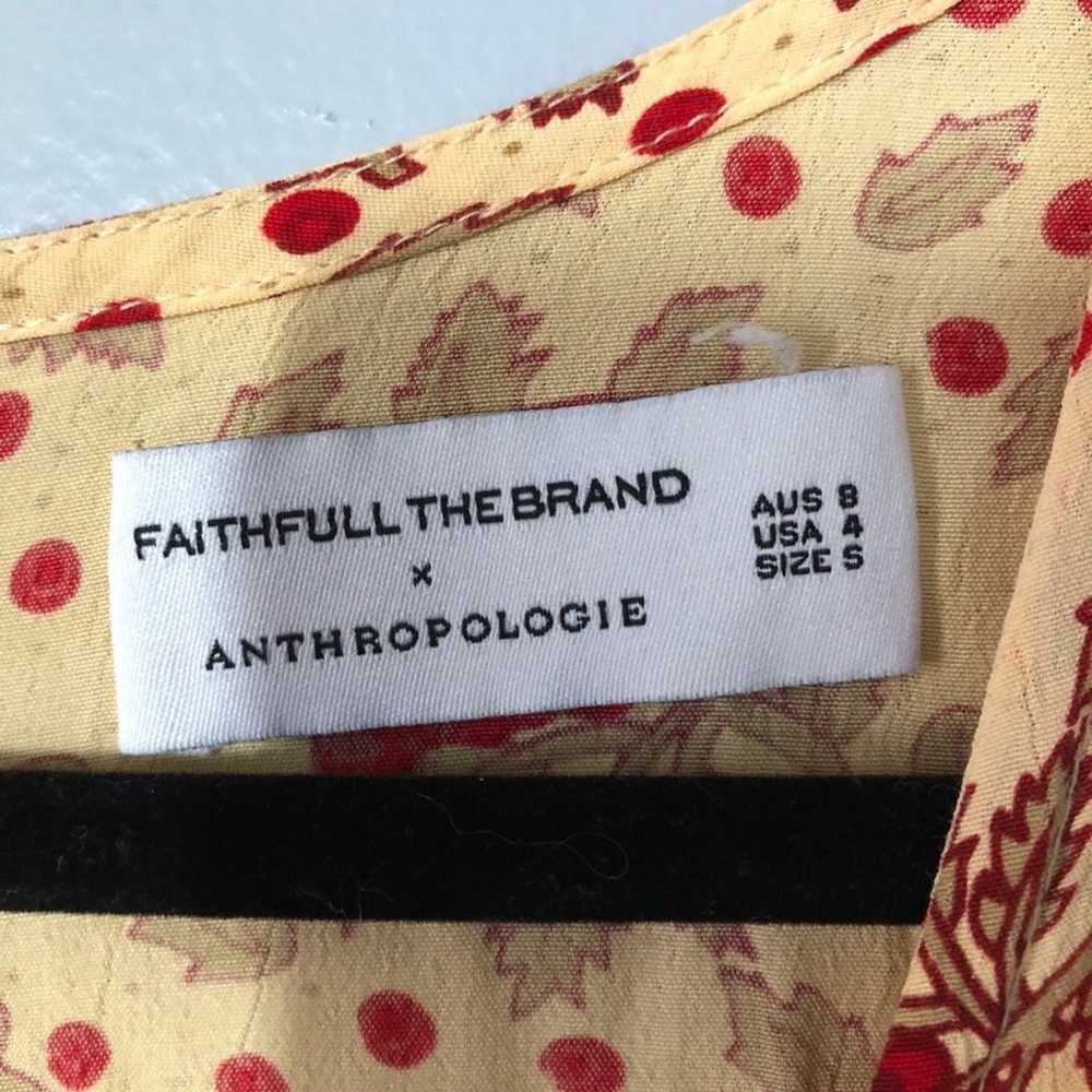 Anthropologie faithful the brand boho floral dres… - image 9