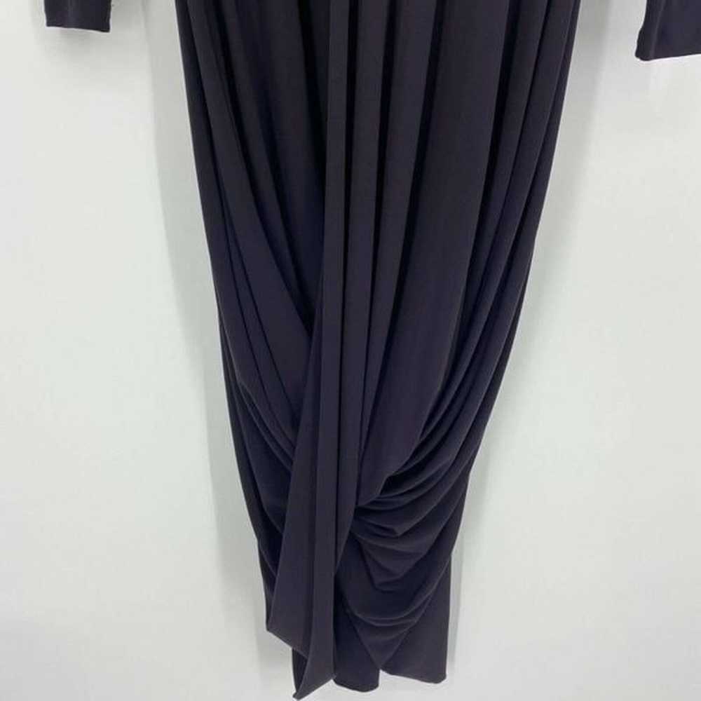 Sympli Dress Long Sleeve Midi Swag Drape - image 3