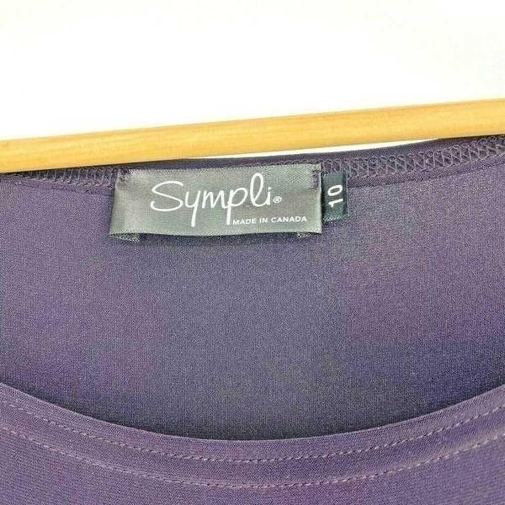 Sympli Dress Long Sleeve Midi Swag Drape - image 4