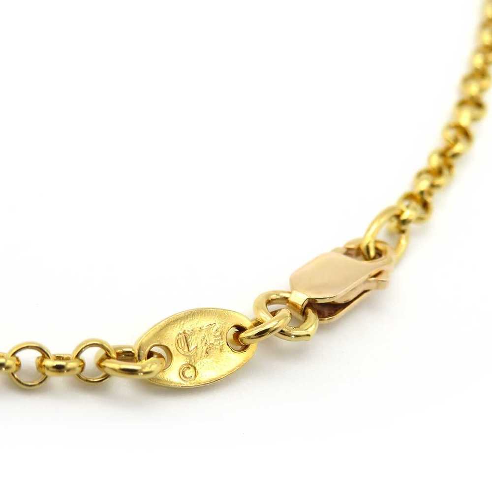 Chrome Hearts Chrome Hearts Gold Roll Chain - 20 … - image 3