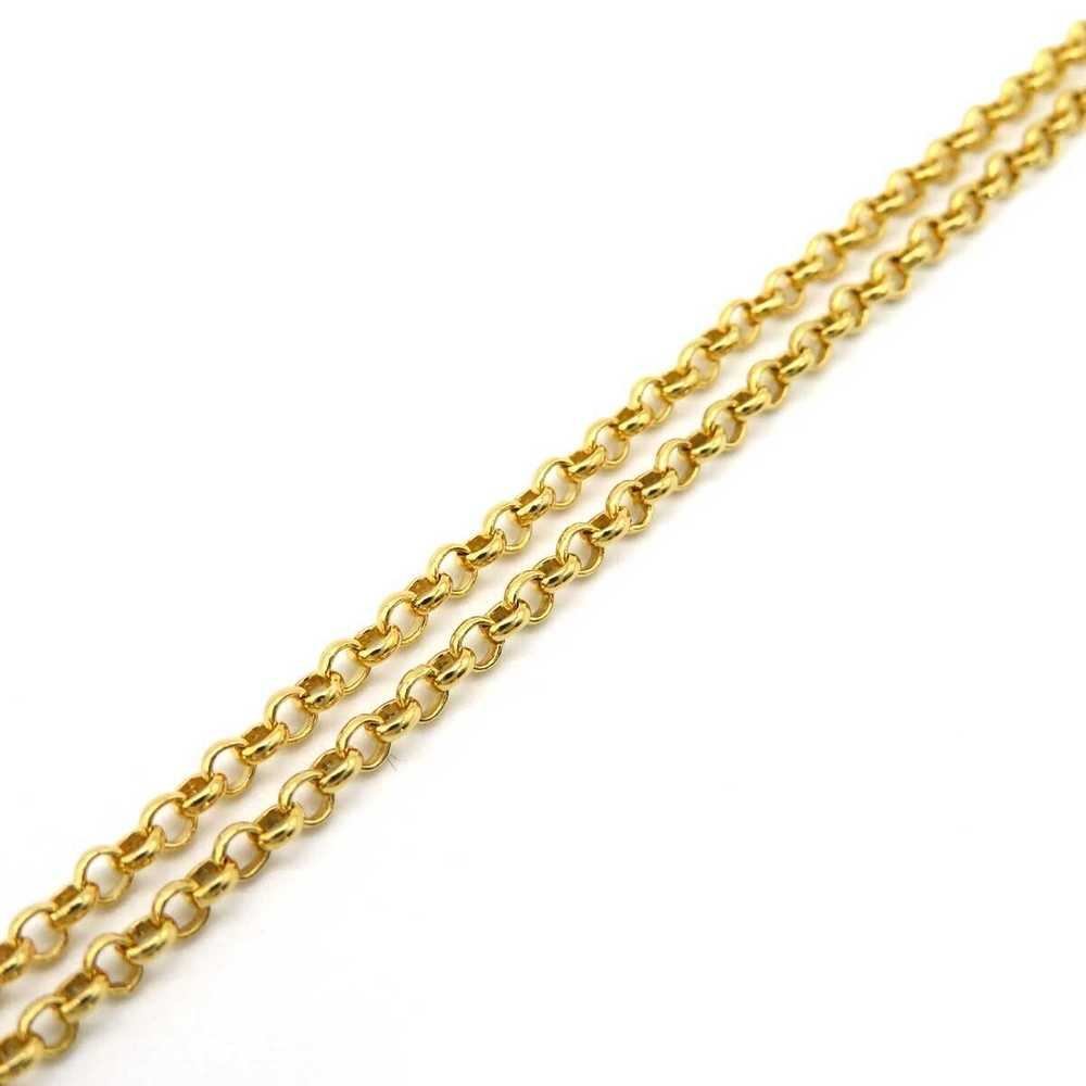 Chrome Hearts Chrome Hearts Gold Roll Chain - 20 … - image 4