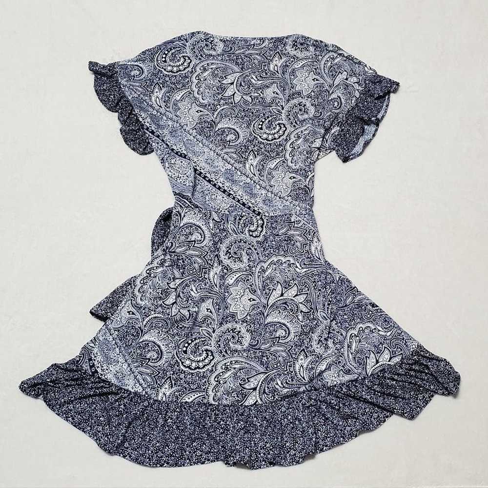 Michael Michael Kors Paisley Mixed Print Ruffle T… - image 6