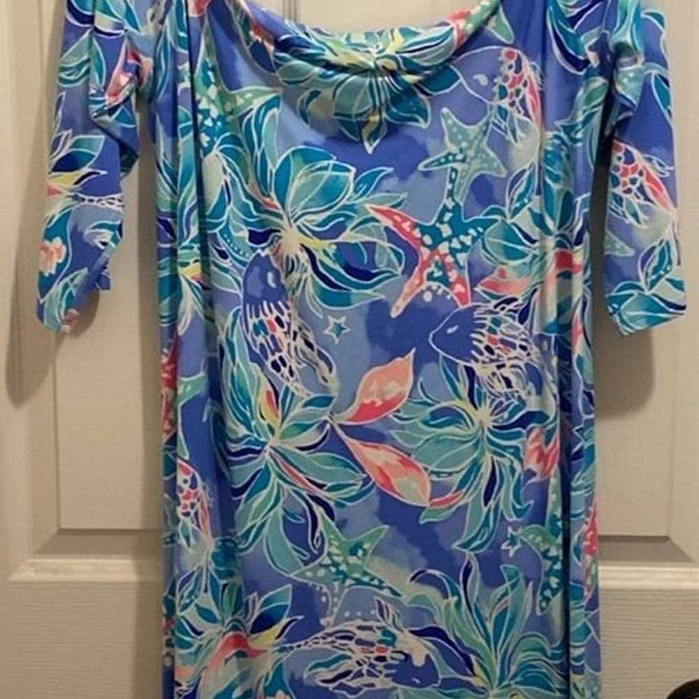 Lilly Pulitzer Laurana Dress in Bennet Blue Celes… - image 8