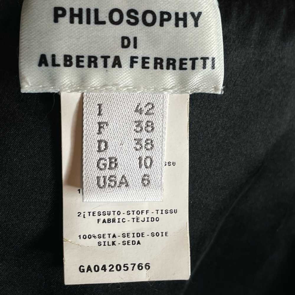 Philosophy Di Alberta Ferretti Strapless Beaded C… - image 6