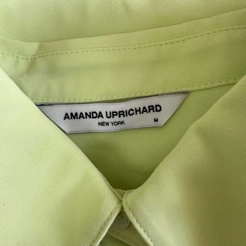 Amanda Uprichard Edith Mini Dress in Cucumber - image 6