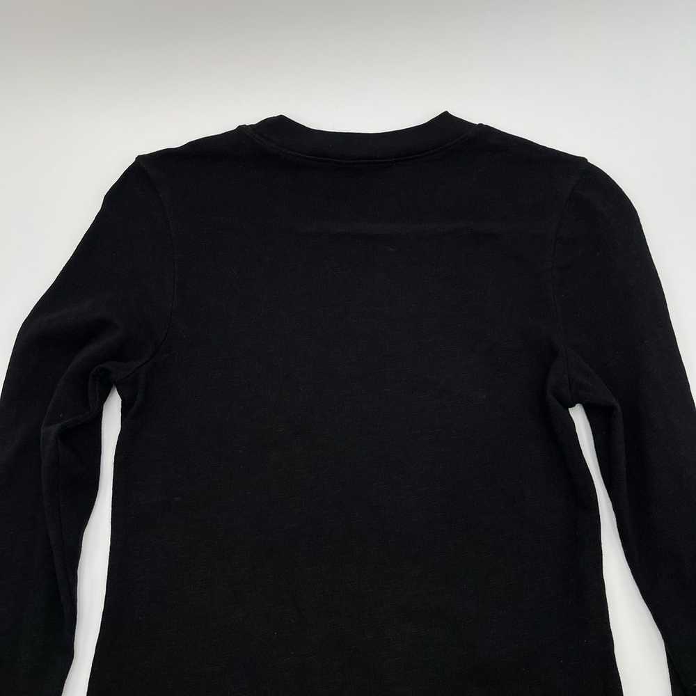 Cotton Citizen | Black Minimalist Long Sleeve Cre… - image 7