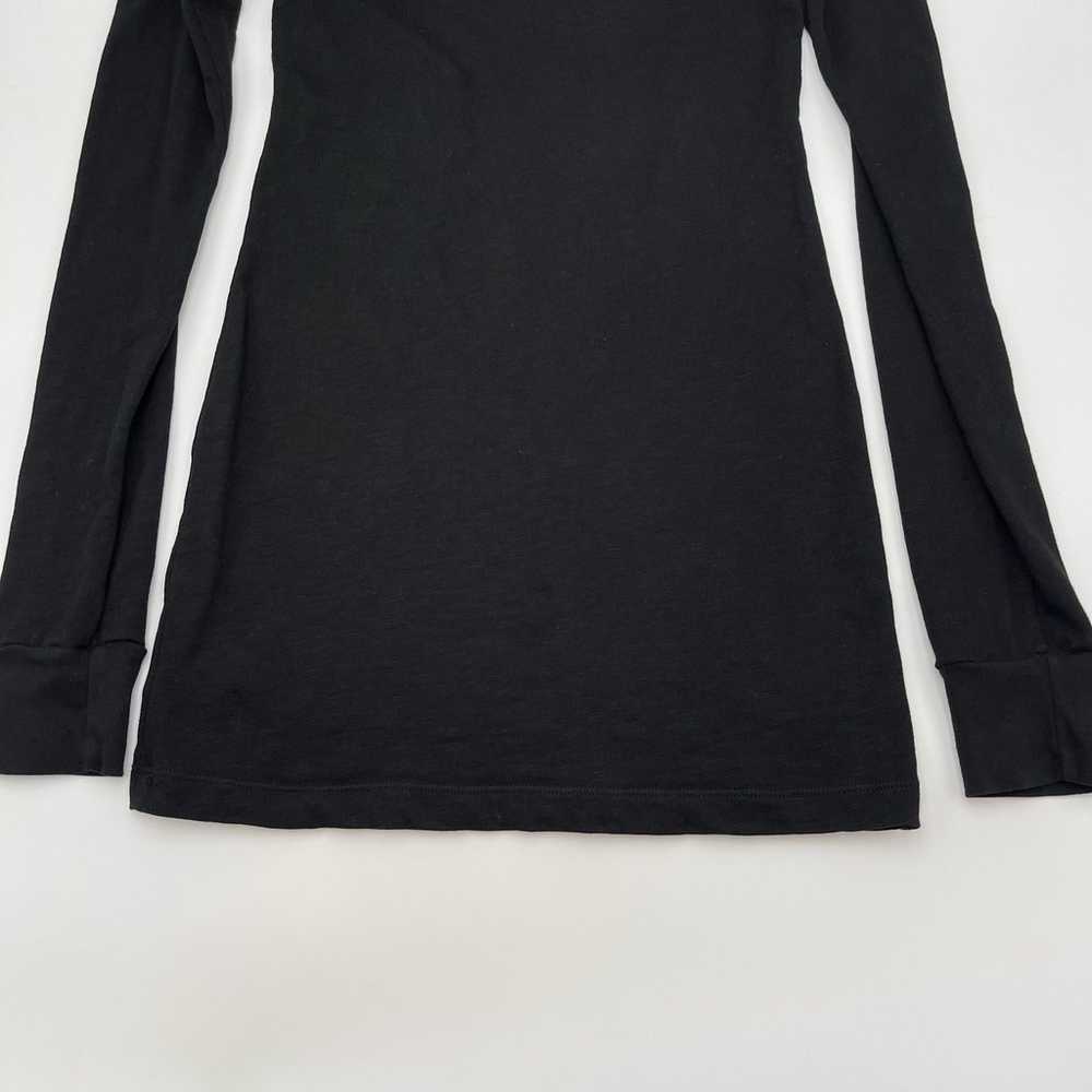 Cotton Citizen | Black Minimalist Long Sleeve Cre… - image 8