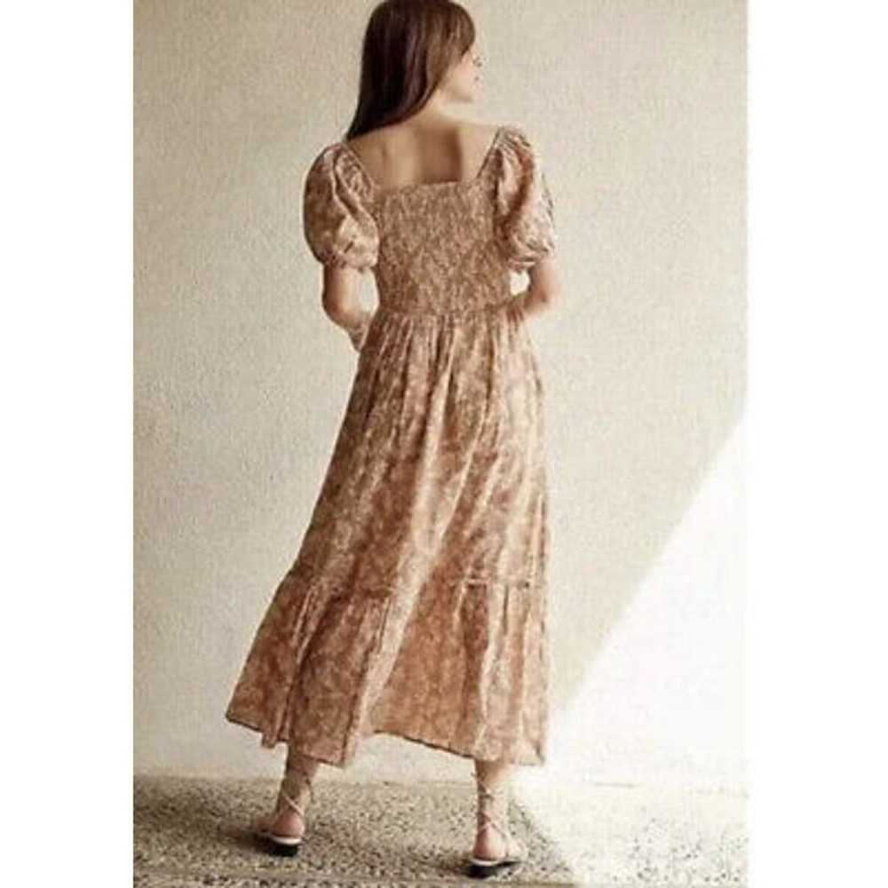 Free People Ellie Printed Smocked Maxi Dress in N… - image 2