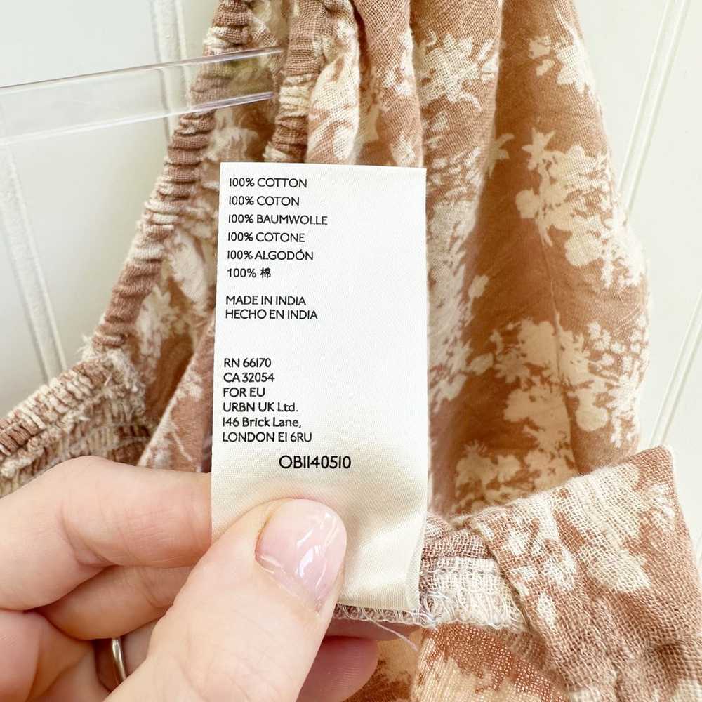 Free People Ellie Printed Smocked Maxi Dress in N… - image 8