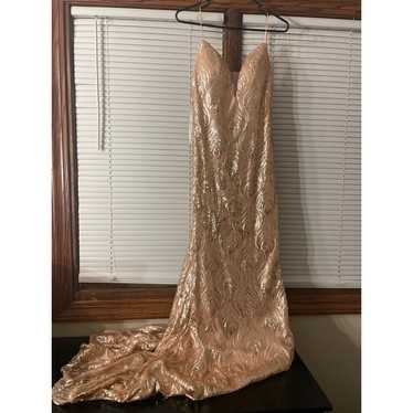 Madison James size 6 sequence prom, wedding dress… - image 1