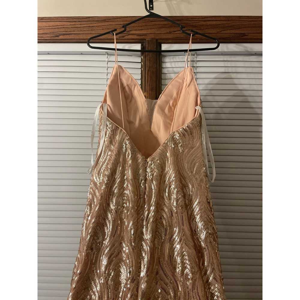 Madison James size 6 sequence prom, wedding dress… - image 9
