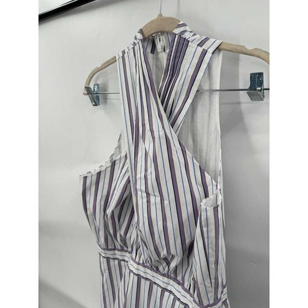 $598 Veronica Beard Women's White Radley Striped … - image 4