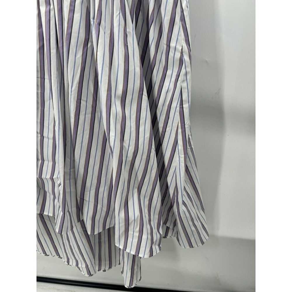 $598 Veronica Beard Women's White Radley Striped … - image 8