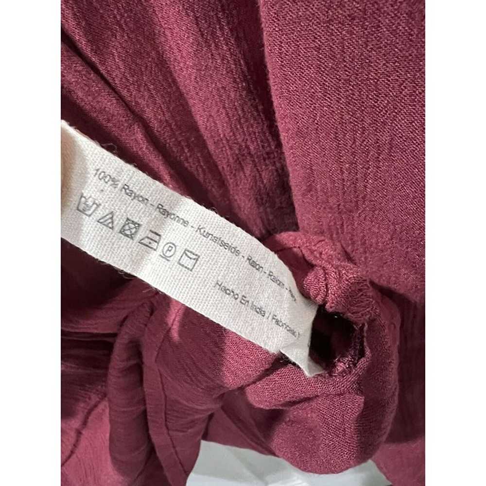 Free People Women Bell Sleeve Maxi Dress Rayon Re… - image 11
