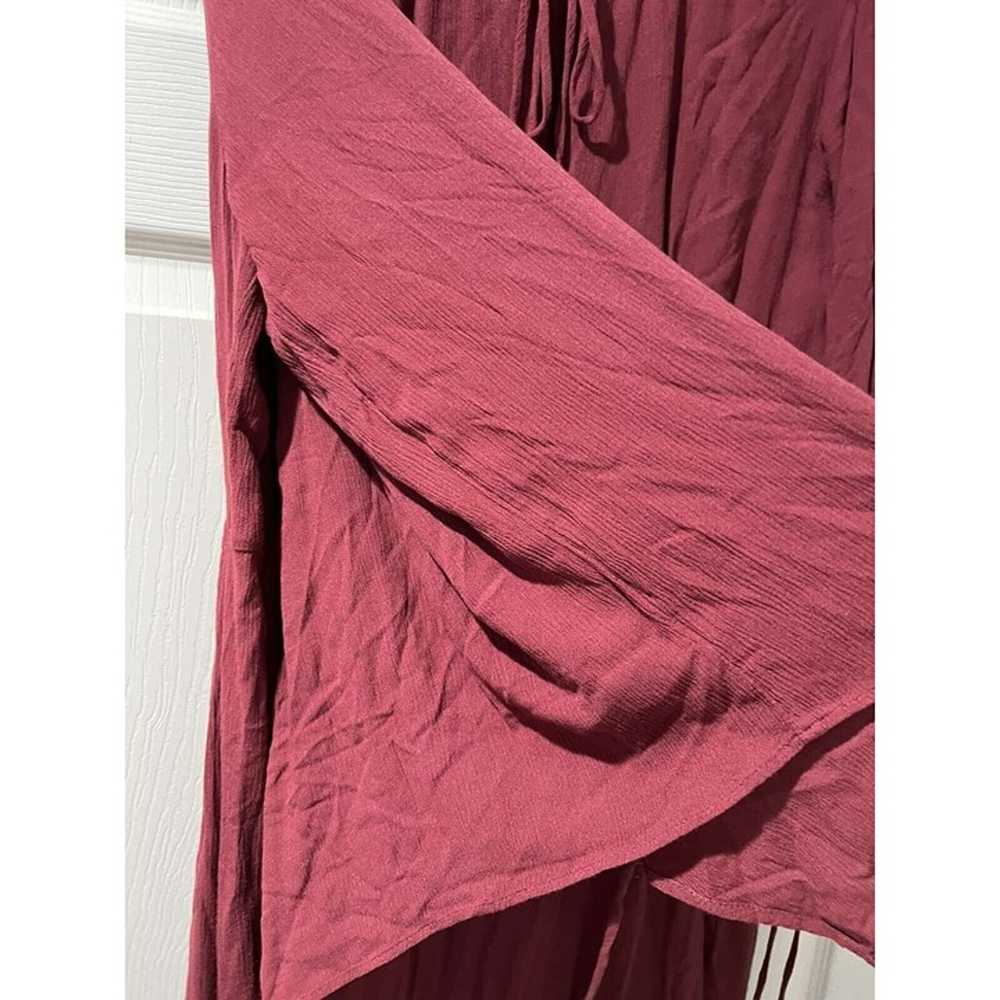 Free People Women Bell Sleeve Maxi Dress Rayon Re… - image 6