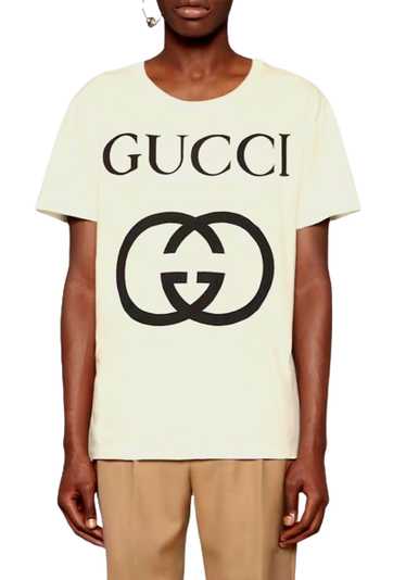 Product Details Gucci Cream GG T-Shirt