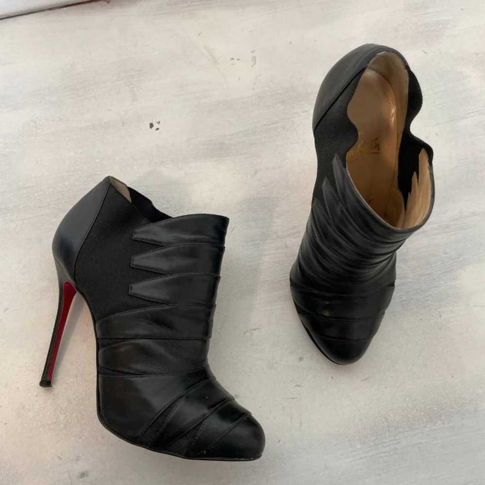 Christian Louboutin Leather ankle boots - image 6