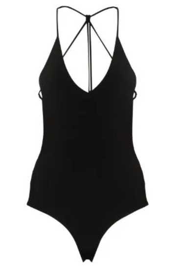 Product Details Khaite Black Anri Bodysuit