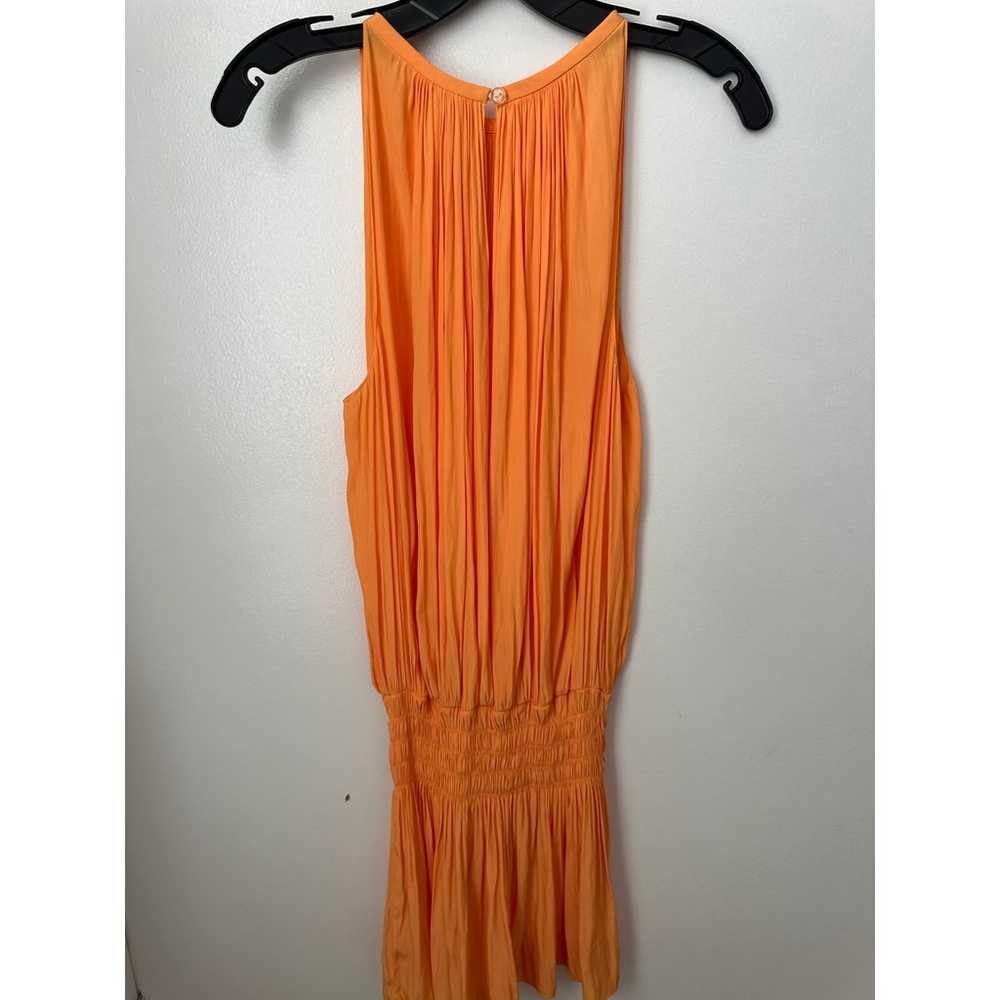 Ramy Brook Paris Sleeveless Mini Dress Orange - image 11