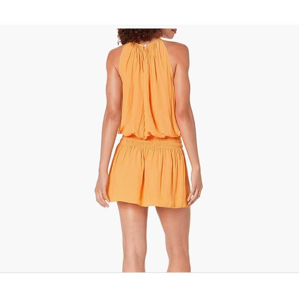 Ramy Brook Paris Sleeveless Mini Dress Orange - image 2
