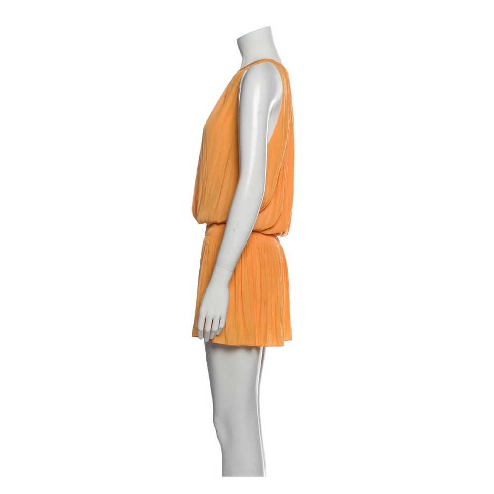 Ramy Brook Paris Sleeveless Mini Dress Orange - image 4