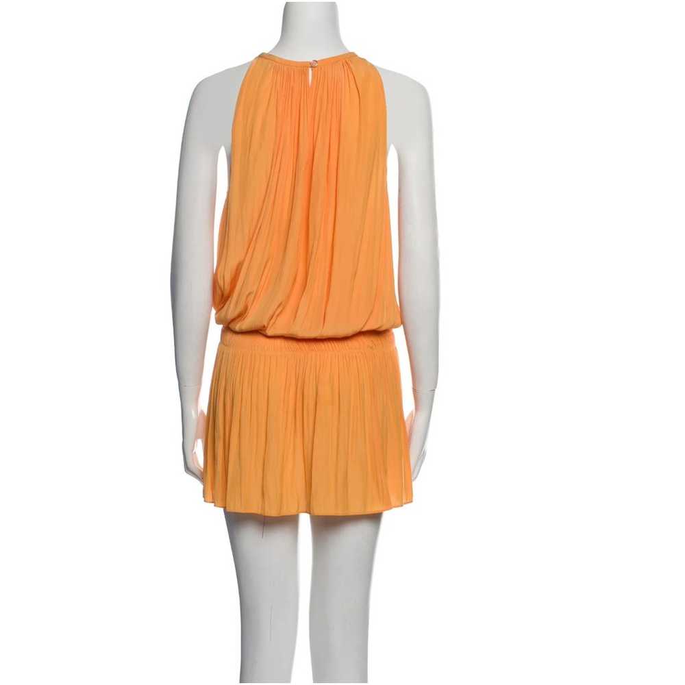 Ramy Brook Paris Sleeveless Mini Dress Orange - image 5