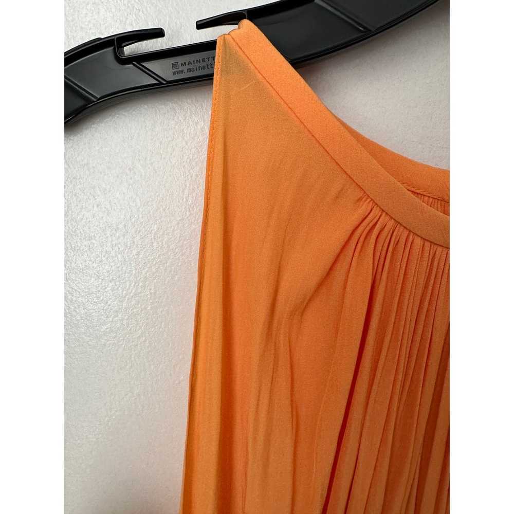 Ramy Brook Paris Sleeveless Mini Dress Orange - image 8