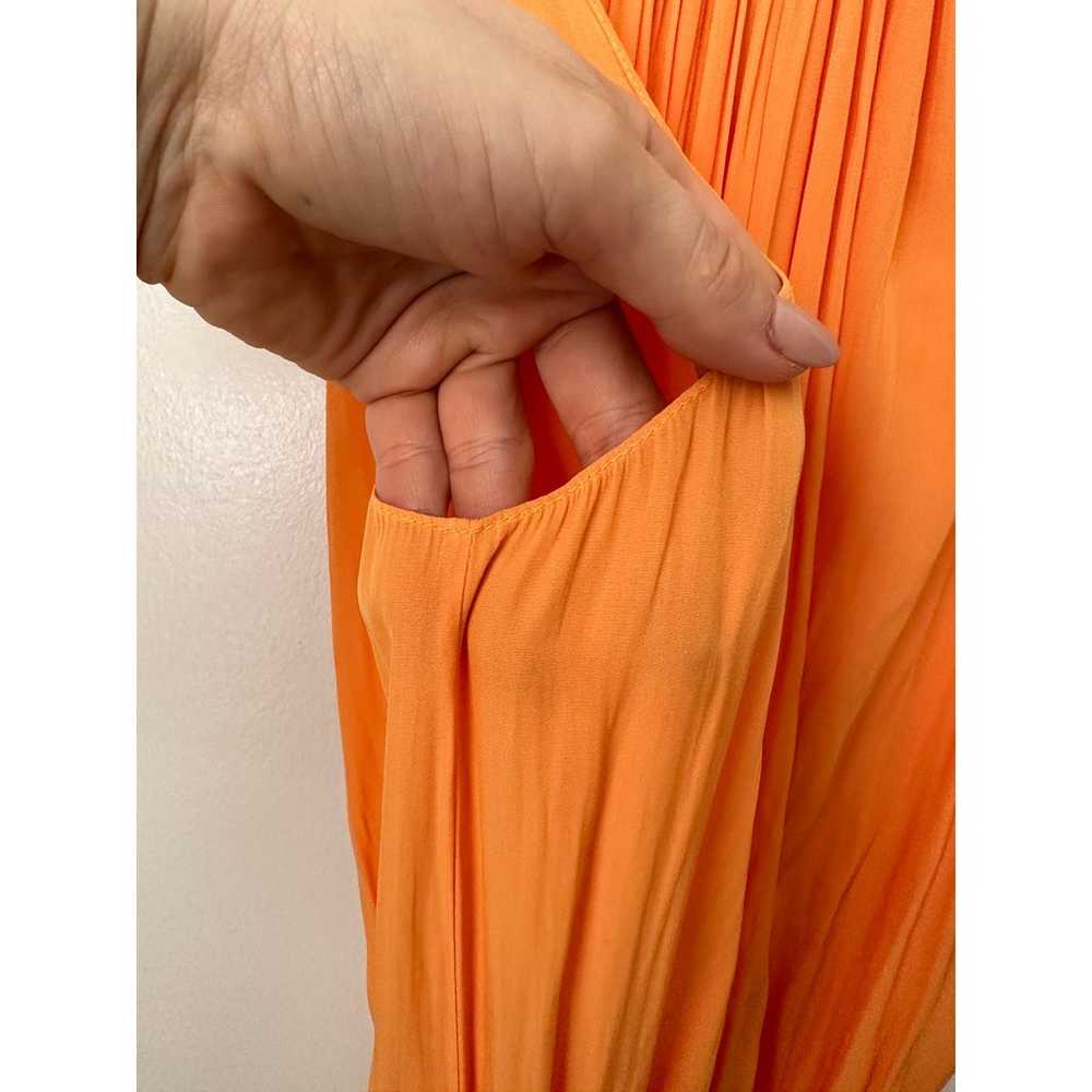 Ramy Brook Paris Sleeveless Mini Dress Orange - image 9