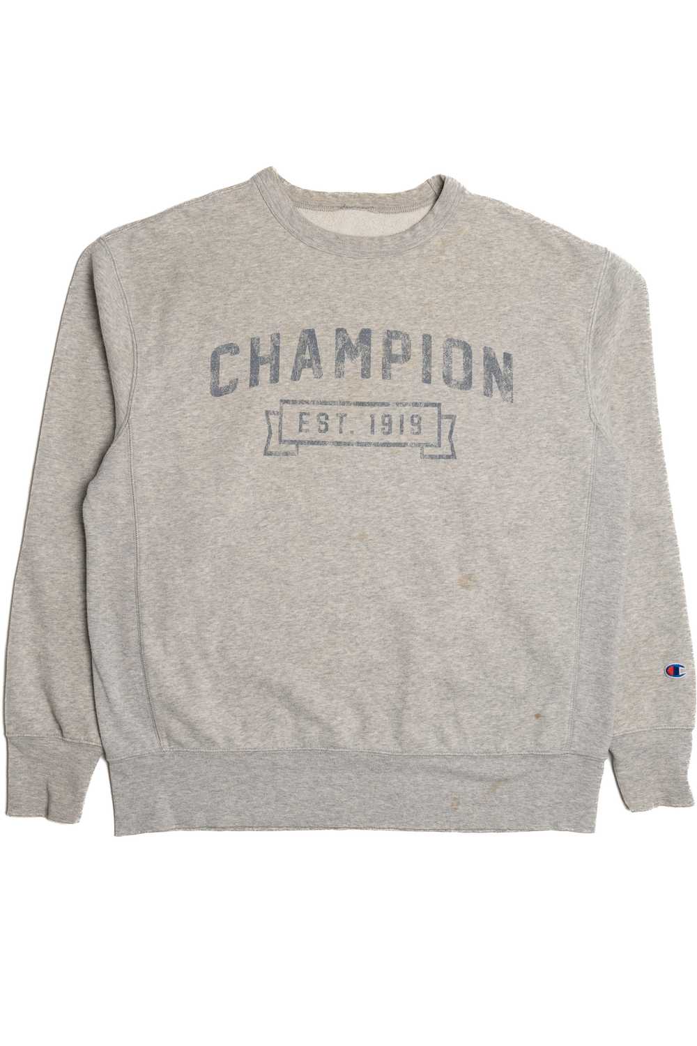 Vintage "Champion Est. 1919" Sweatshirt - image 1