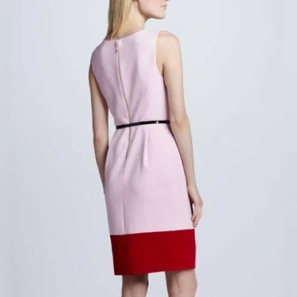 NWOT Kate Spade Color Block Dress w/ Belt Size 2 - image 5