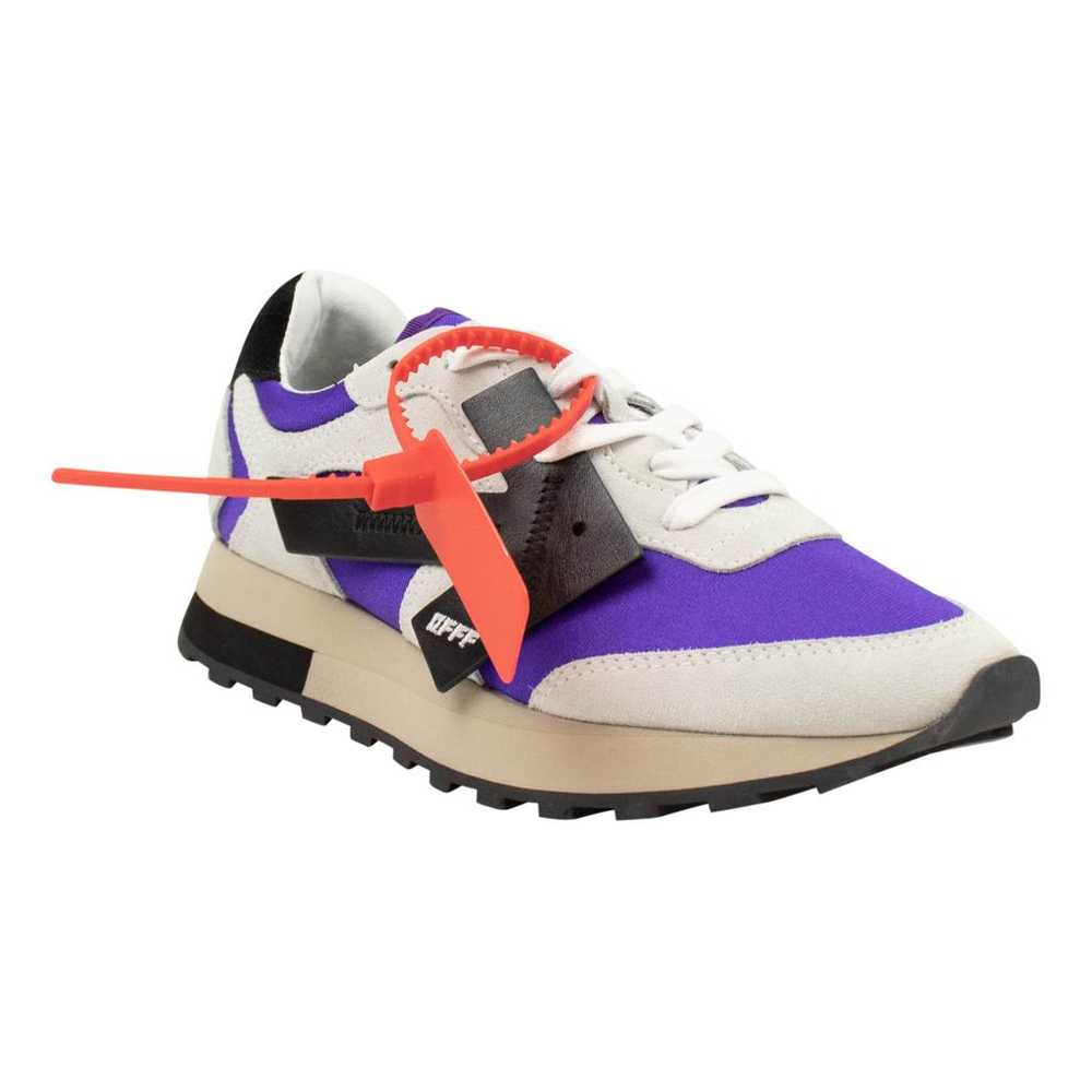 Off-White Runner leather trainers - image 1