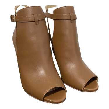 Michael Kors Leather open toe boots