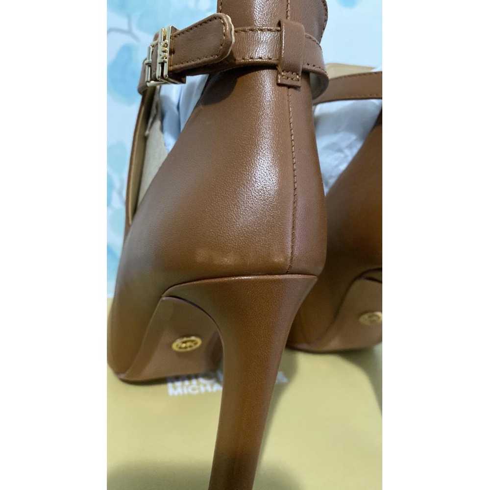 Michael Kors Leather open toe boots - image 8