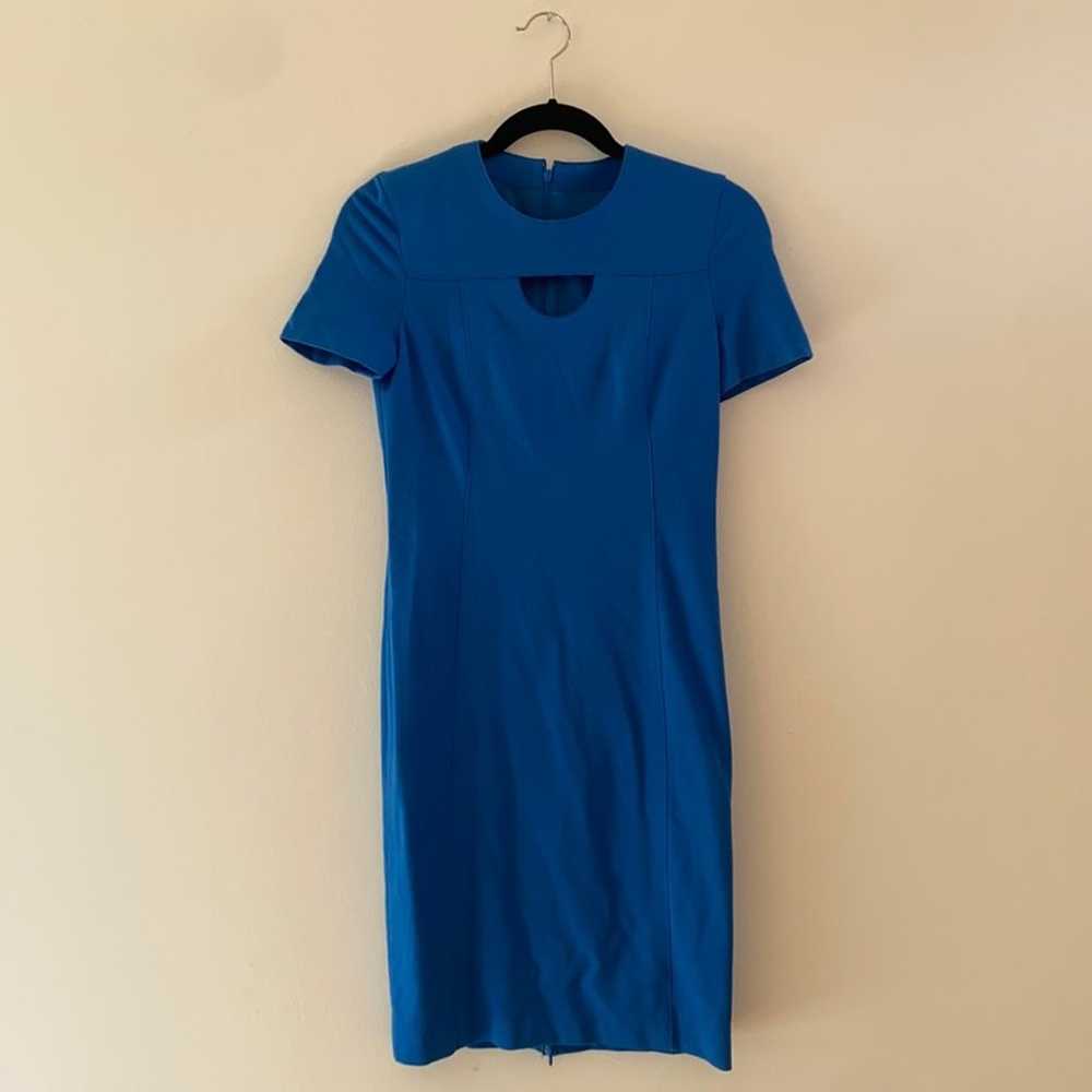 Akris Punto Blue Mini Dress - image 1