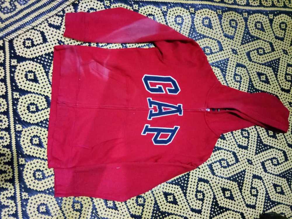 Custom Sweatshirt × Gap × Vintage GAP Kids Zipper… - image 5