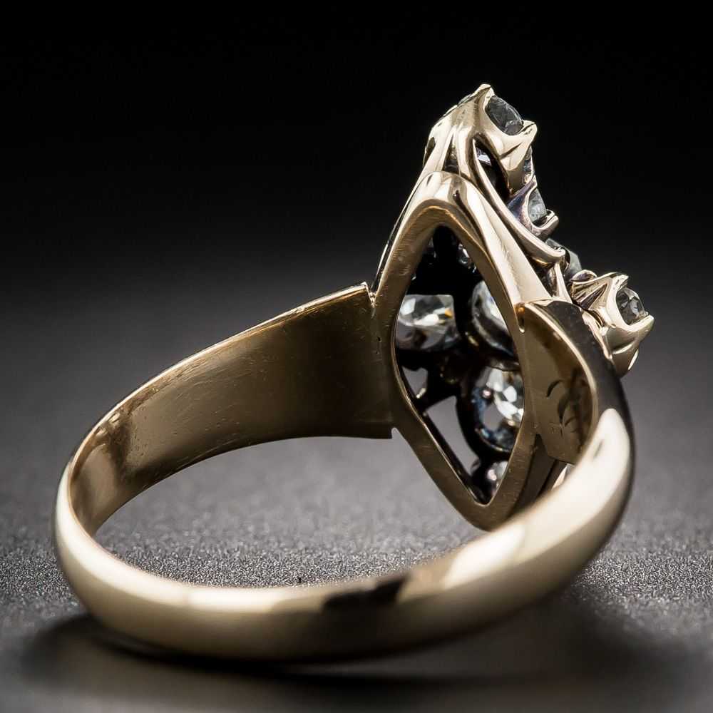 Victorian Diamond Dinner Ring - image 4