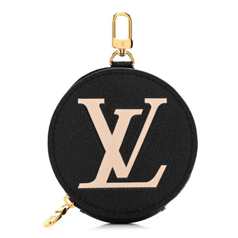 LOUIS VUITTON Empreinte Monogram Giant Round Coin… - image 1