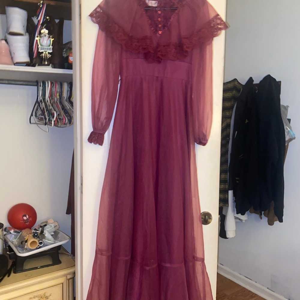 Gothic Victorian Gown - image 5