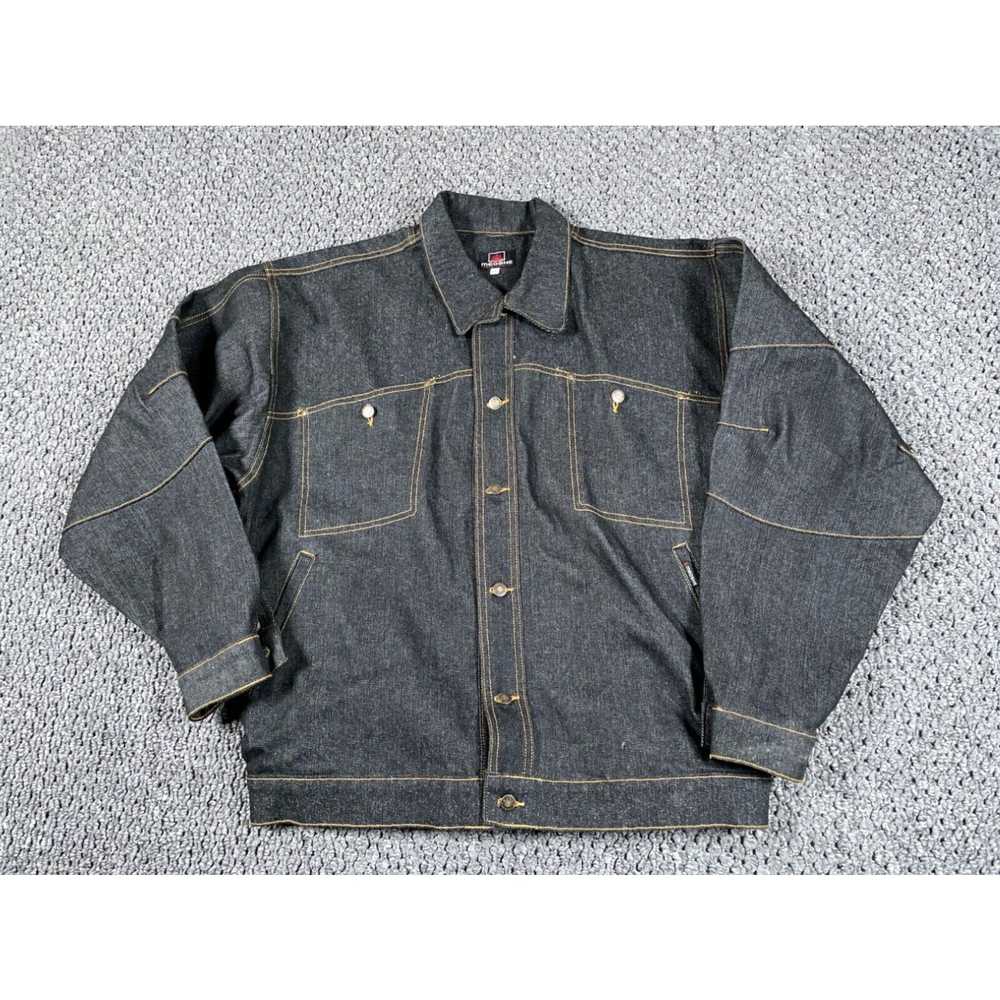 Vintage VTG Y2K Streetwear Style Trucker Jacket A… - image 1