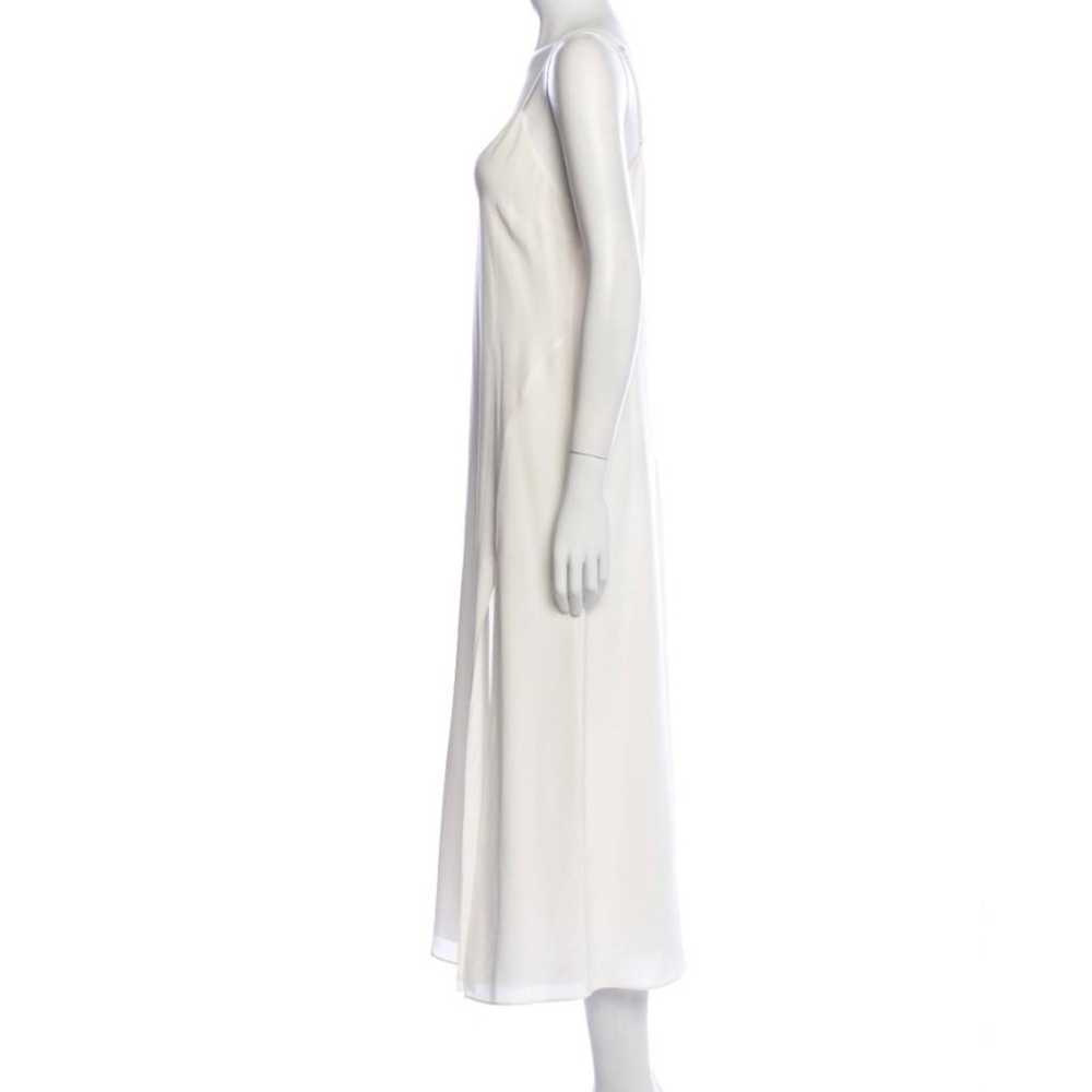 Fleur Du Mal White Silk Slip Dress - image 3