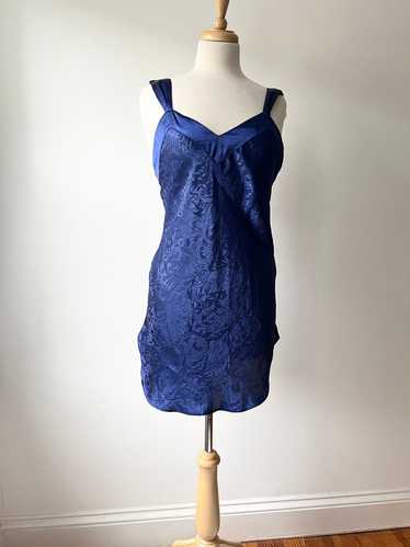Hana Sung 90s blue slip dress nightie (M) | Used,…