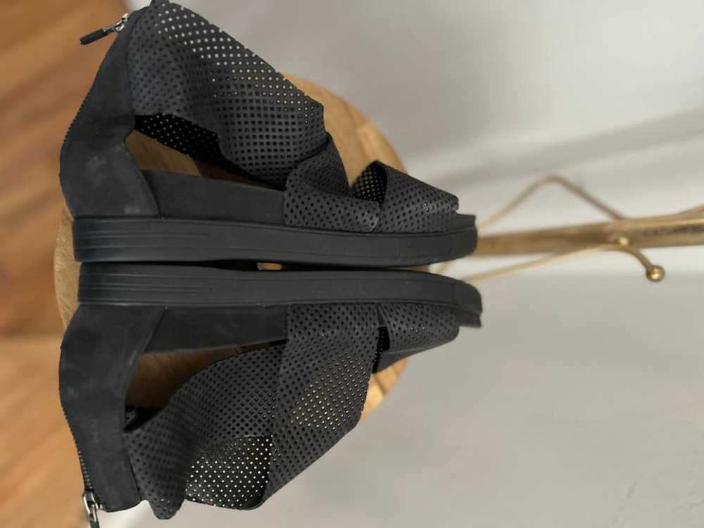 EILEEN FISHER Black Platform Sandals (10) | Used,… - image 2