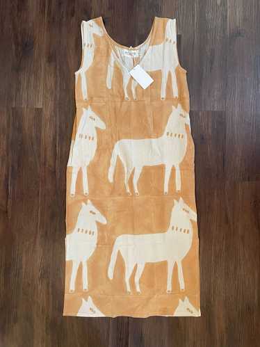 PO-EM Bay Dress in Mare Tan (XS) | Used, Secondhan